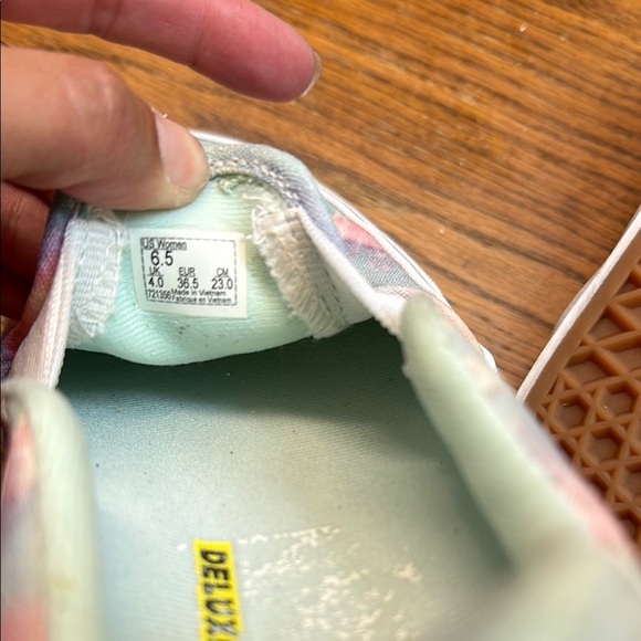 Vans Multicolor Tie-Dye Slip-On Sneakers - Picture 7 of 9